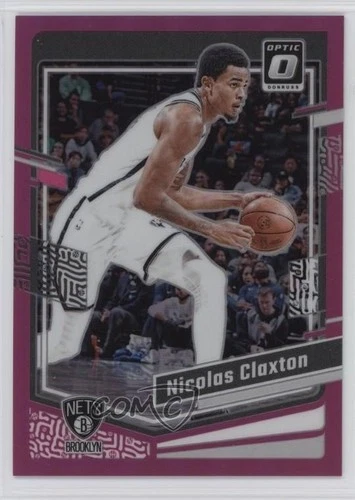2023-24 Panini Donruss Optic Pink Prizm /25 Nicolas Claxton #148
