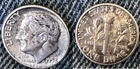 1952 Roosevelt Silver Dime