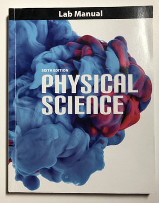 BJU Bob Jones 9th grade PHYSICAL SCIENCE 9 Current 6th ed Student Lab Manual