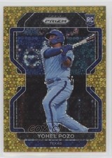 2022 Panini Prizm Tier II Gold Donut Circle Prizm 3/10 Yohel Pozo #220 4z8