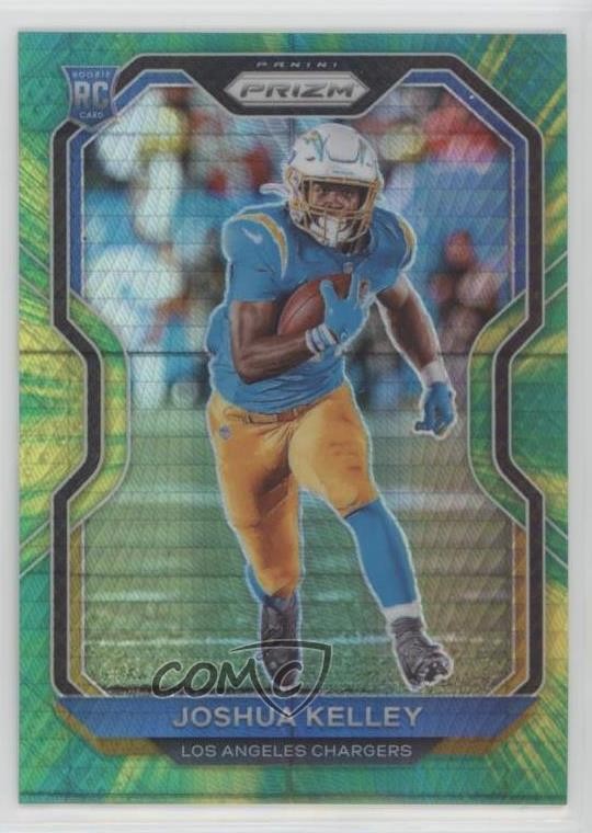 2020 Panini Prizm Rookie Hyper Prizm 43/175 Joshua Kelley #326 2l4