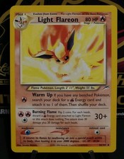 Pokémon Light Flareon #46/105 Neo Destiny Vintage Wizards Of The Coast  on eBay