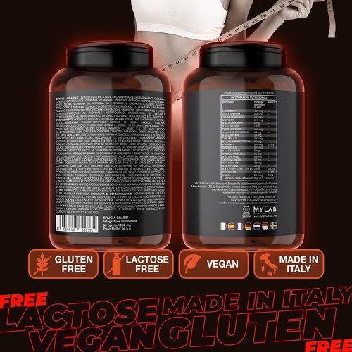Potente Brucia Grassi Naturale. Effetto dimagrante, termogenico e anti fame 90c - Foto 5 di 7