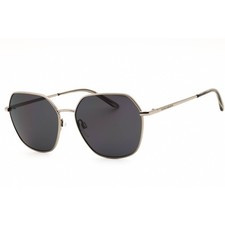 Draper James Women's Sunglasses Silver Metal Geometric Full Rim Frame DJ9027 040