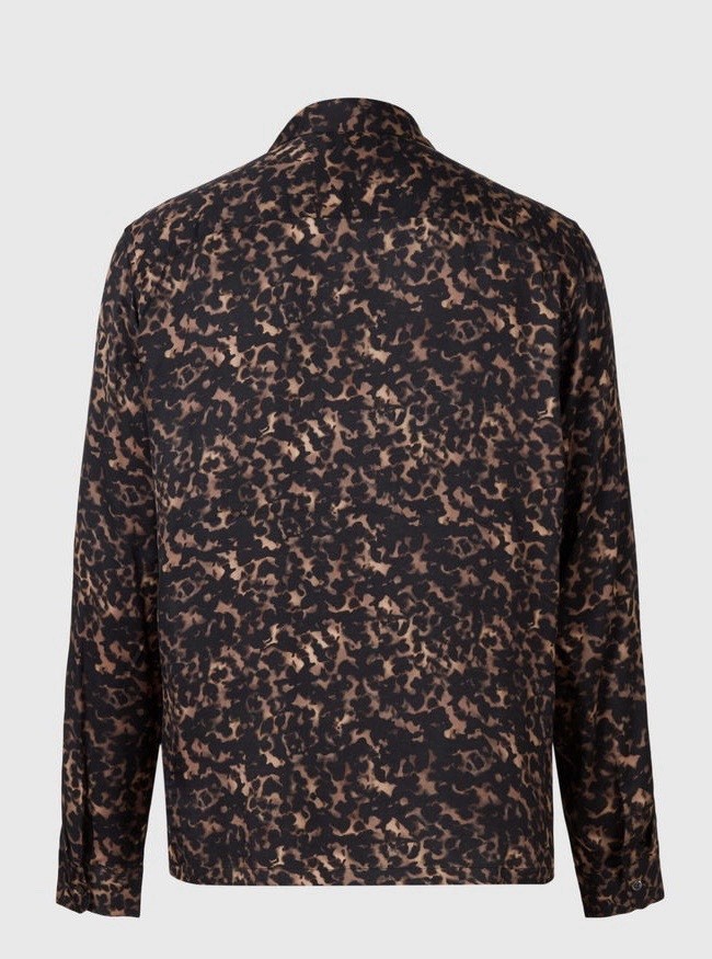 Shirt Men ALLSAINTS Tortoiseshell Print Size Small Limited Edition Rare size S image 2