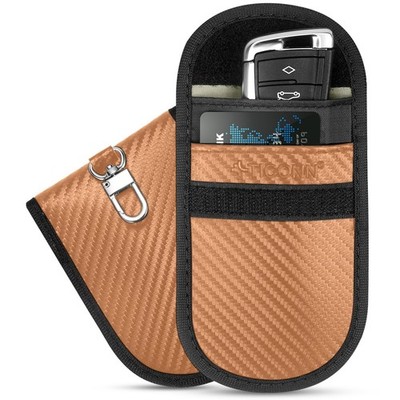 TICONN 2PK Faraday Bag for Key Fob, 3.5''X5.0'' Faraday Cage Protector, Car R...