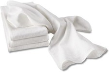 Aunt Martha's White Flour Sack Dish Towels, Size 28-Inch by 28-Inch,
