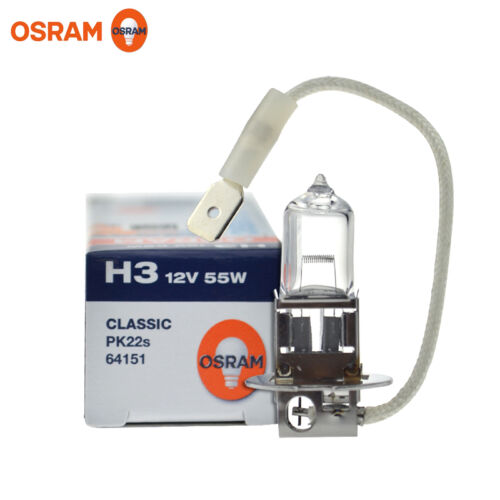 sales plan Inconsistent shame OSRAM car light bulb 64151 H3 12V 55W PK22S car halogen bulb fog lights |  eBay