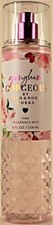 Bath  Body Works GINGHAM GORGEOUS Fine Fragrance Body Mist Spray 8Oz