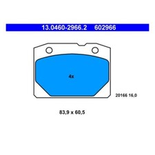 Plaquette de frein Lada 1200