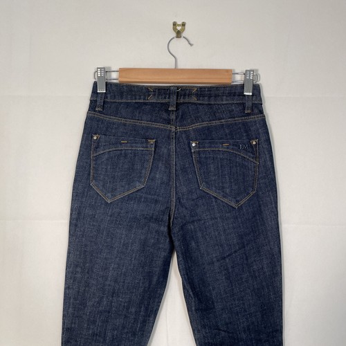 Karen Millen Jeans Dark Blue Womens Size 6 W28 L29 Denim Straight Denim - Picture 5 of 8