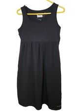 Columbia Omni-Shade Dress Casual Travel Active Sleevless Women's Size M Black 