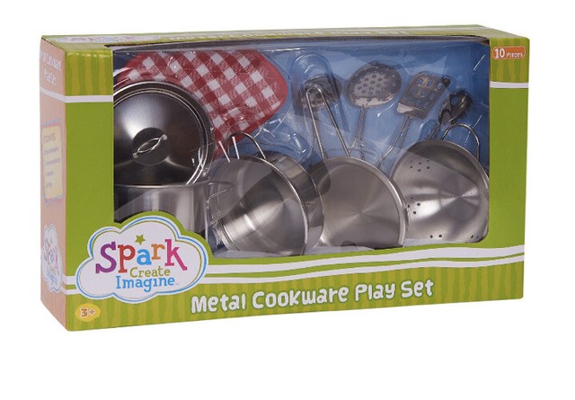 spark create imagine wooden train set