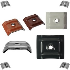 Kalotten Alu 26-50 RAL Trapezblech 20/1100 20/137 blank 8012 7016 8004 9006