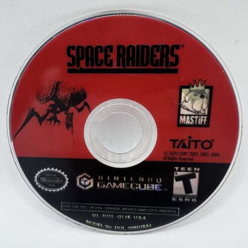 Space Raiders - Game Disc Only Play Tested (Nintendo GameCube, 2004) - Picture 1 of 2