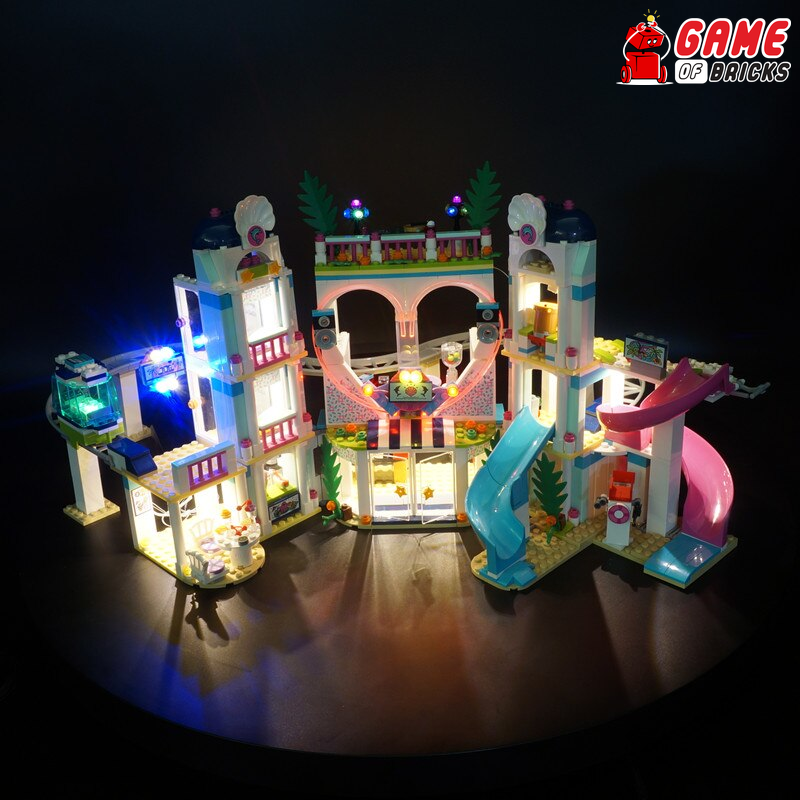 スイッチライト LED Light Kit for Heartlake City Resort - Compatible with LEGO
