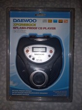 Portable Cd Player And Car Kit Brand New Sealed Vintage Daewoo