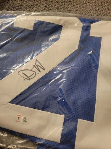 Devon Witherspoon Autographed Custom Seattle Seahawks Jersey Coa By Beckett - Picture 4 of 8