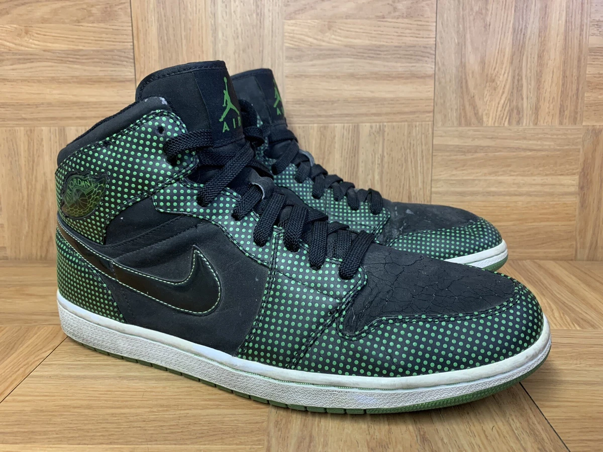 Jordan 1 black outlet green red