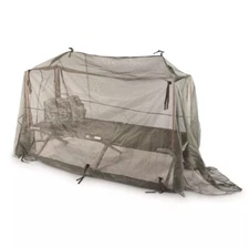 US Military Army Insect Net Bar Mosquito No See-Um Mesh Cot Tent Bed Cover USGI