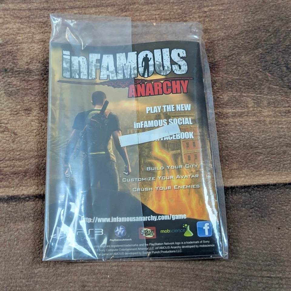 Infamous 2 Hero Edition PS3 Game Figurine Promo Anarchy No Game Figure and BOX - Image 2 of 4