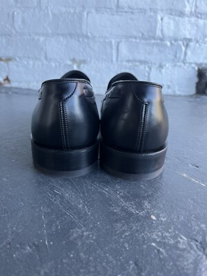 Johnston & Murphy Westchester black Leather Tassel Loafers USA 11D Men main image 4