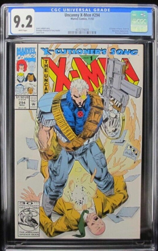 Uncanny X-Men #294 CGC 9.2 1992 X-Factor, X-Force Stryfe & Horsemen app