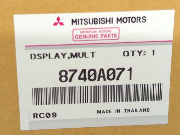 New OEM Genuine Radio Navigation Display 2015-2022 Montero Pajero