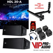 2x RCF HDL20-A BEST Active Line Array Module ...