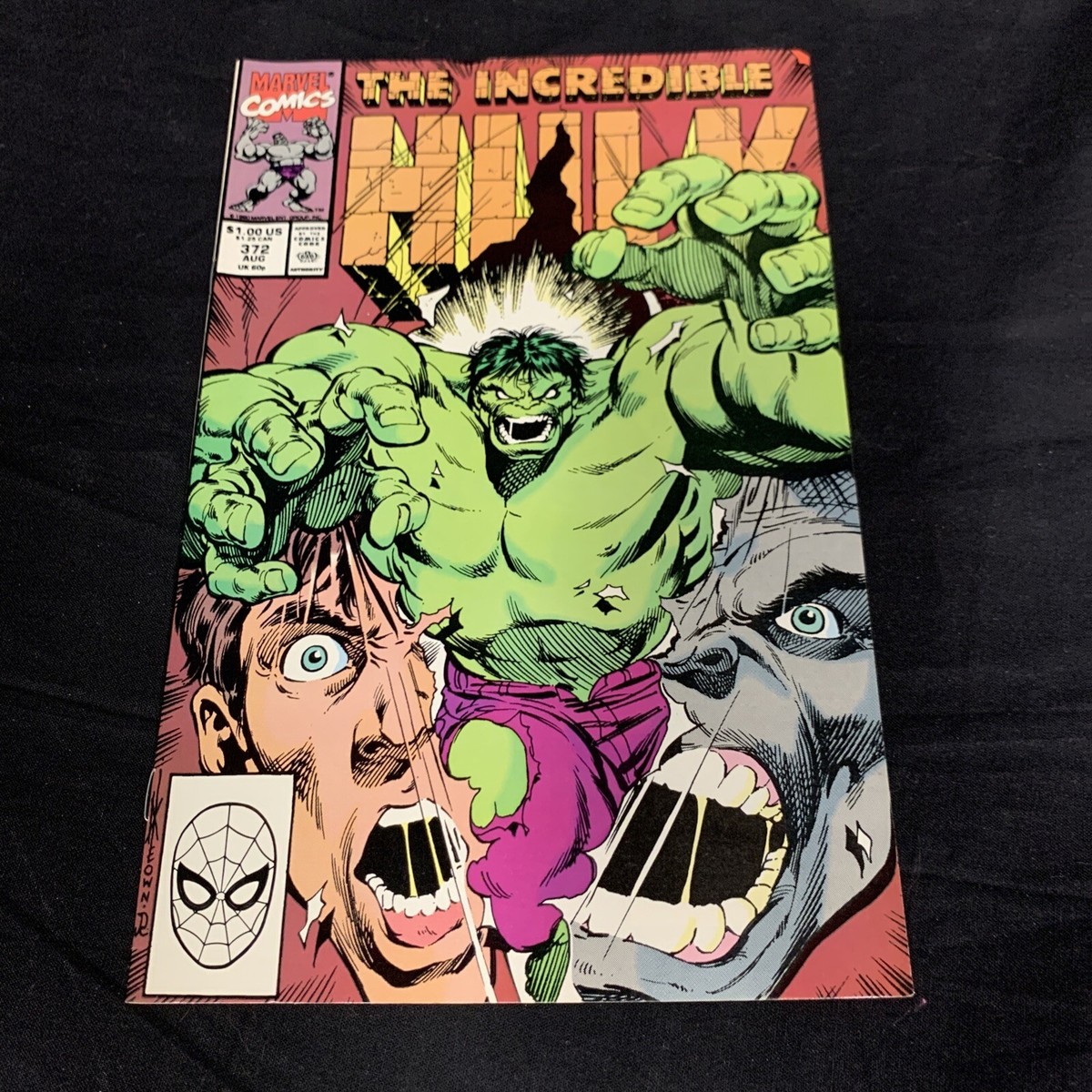 Marvel The Incredible Hulk Issue #372 August 1990 Comic Book | eBay