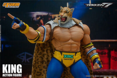 Storm Toys BNTK04 KING - TEKKEN 7 Leopard King 1/12 Scale Figure Model INSTOCK