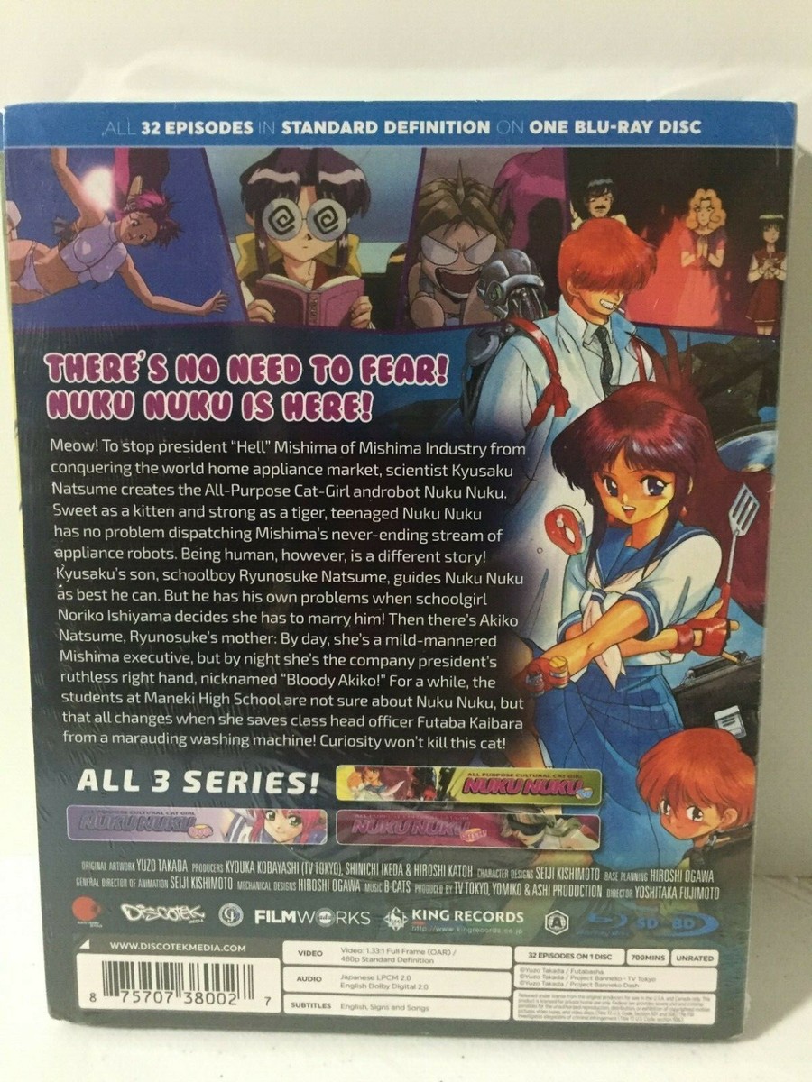 (未使用･未開封品)　Cat Girl Nuku Nuku: Complete Collection [Blu-ray] bt0tq1u Cat Girl Nuku Nuku: Complete Collection (Blu-ray) for sale