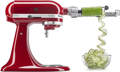 KitchenAid Spiralizer Attachment Food Slicer KSM1APC for Stand Mixers