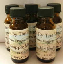 Christmas Scents Fragrance Oils 1/2 Oz & 2 Oz Choose Your Favorite Scents