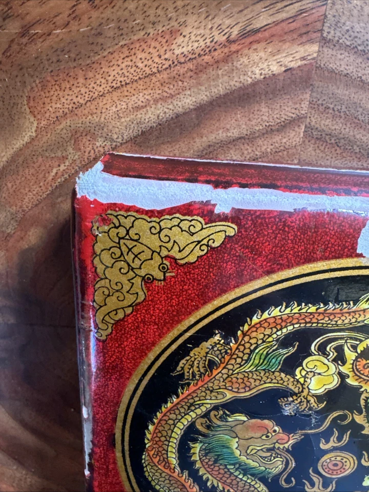 Vintage Chinese Compass And Case - Image 4 of 4