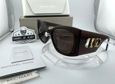 MICHAEL KORS COSTA BLANCA BROWN TRANSPARENT BROWN LENS MK2244U 402173 SUNGLASSES