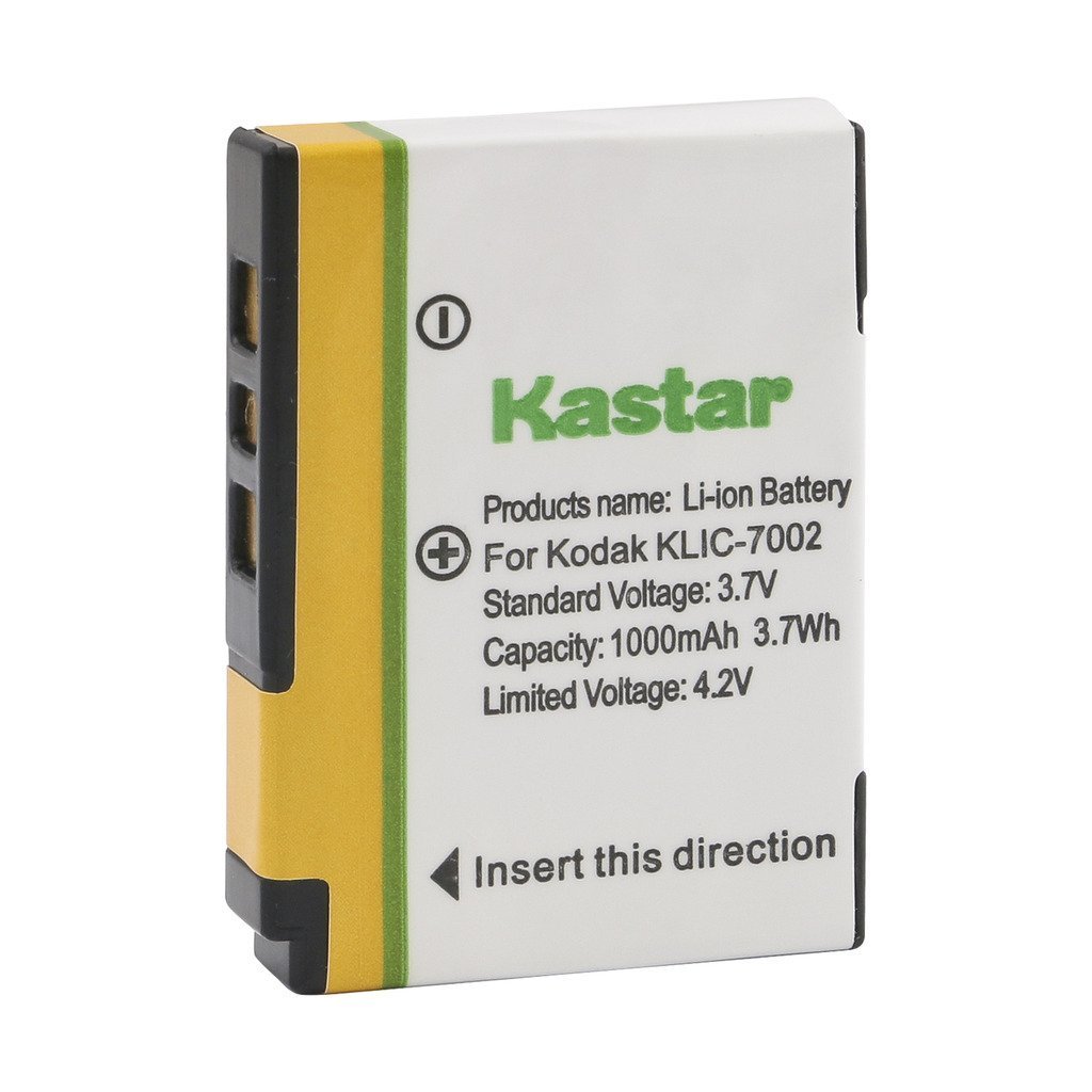 1x Kastar Battery for Kodak KLIC-7002 EasyShare V530 V530 Zoom