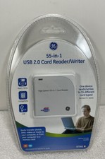 GE 55-in-1 High-Speed USB 2.0 Memory Card Reader/Writer for Laptop Computer PC
