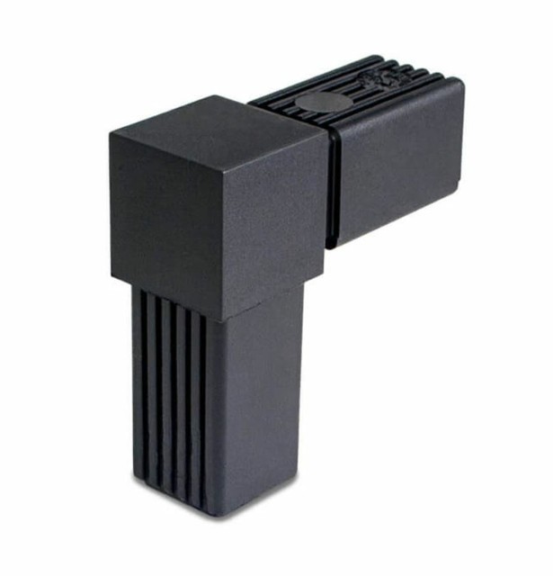 CONNETTORE PLASTICA DUE VIE 2W PER TUBO QUADRATO 20 25 30 STRUTTURA PROFILE CONNETTORE PLASTICA DUE VIE 2W PER TUBO QUADRATO 20 25 30 STRUTTURA PROFILE
