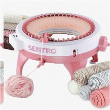 SpinStitch 48-Needle Knitting Machine: Rotating Loom Kit wi