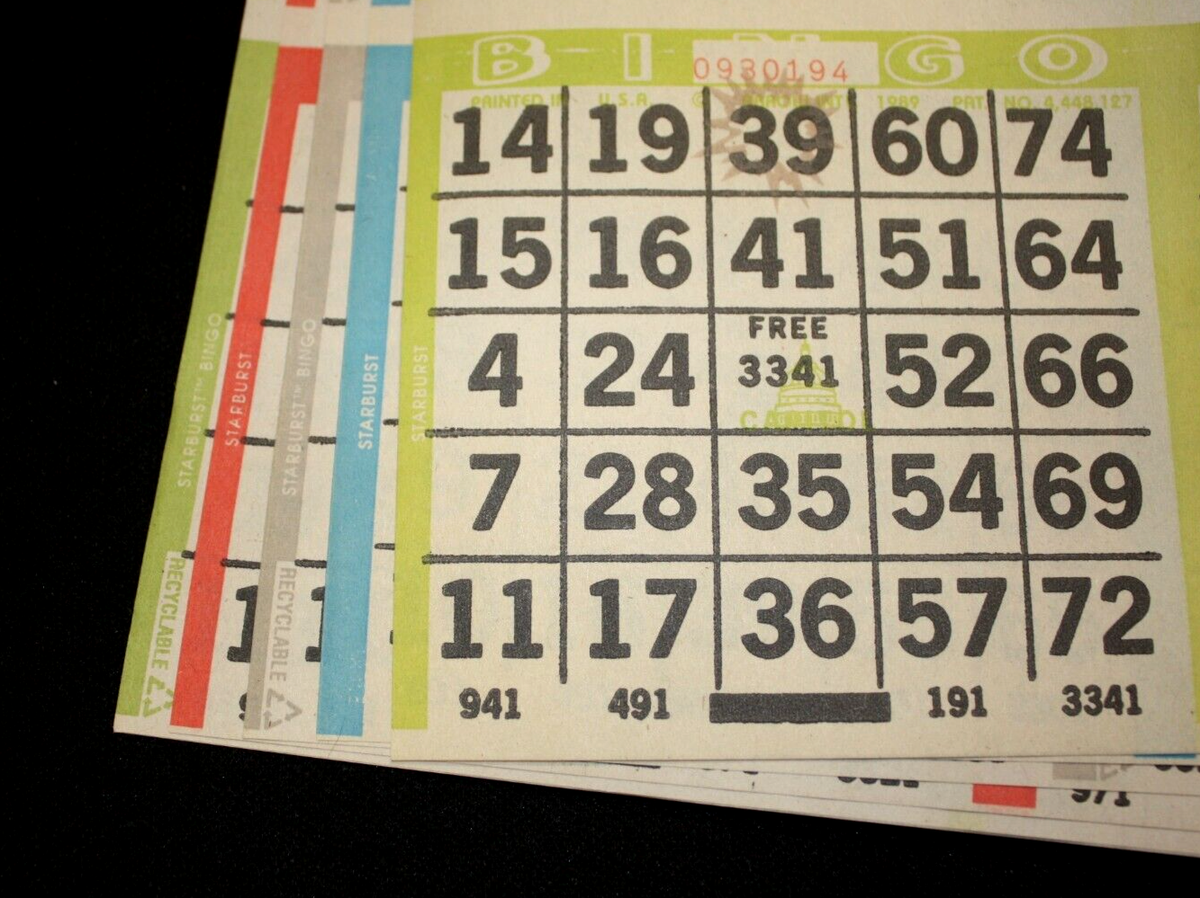 Bingo様おまとめ購入用ページ Bingo Game X 150 Single Ticket Card Flyer Pads Book 25 Sheet