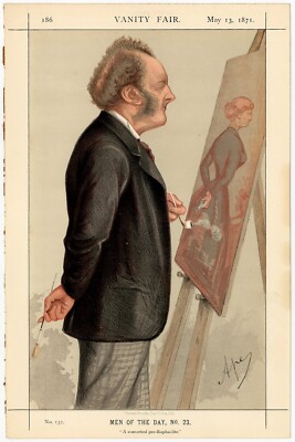 Original Vanity Fair Druck von Mr. John Everett Millais RA V453