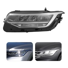 Headlight For 2022-2024 Volkswagen Tiguan S/SE LED Headlamp Non-AFS Driver Side