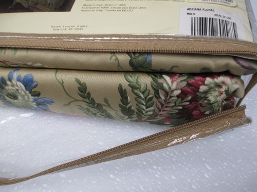 RARE Vintage Ralph Lauren ADRIANA Floral 450TC Duvet Comforter Cover - King - Picture 20 of 24