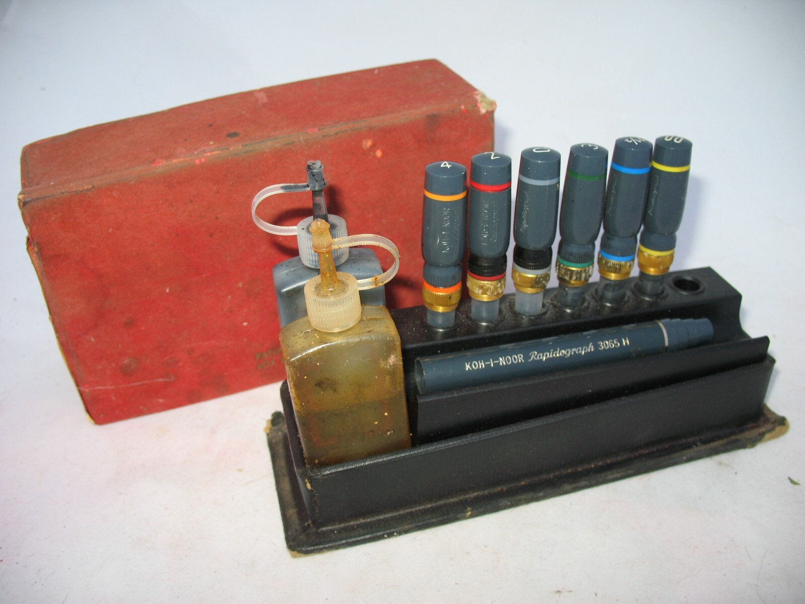 Vintage KOHINOOR RAPIDOGRAPH Engineering Drafting Drawing Lettering PENS PEN eBay