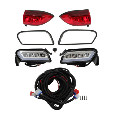 For Club Car Tempo  2018＋＋  Golf Cart LED Headlight & Tail Light Kit
