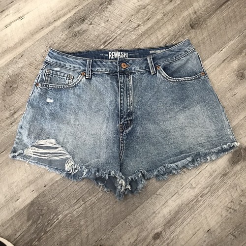 Wedge Vintage Reunion Denim Shorts | eBay