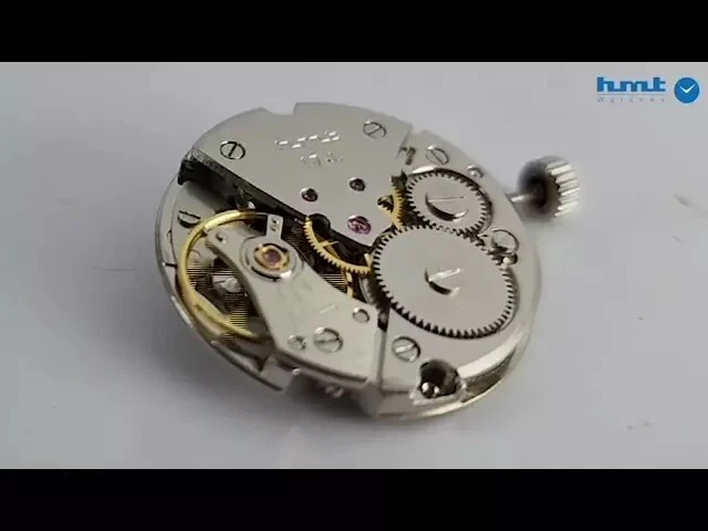 HMT Working Janata Black Devanagari Dial Handwinding 17 Jewels Men's Wrist Watch - Image 2 of 4