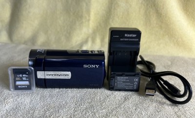 Sony DCR-SX45/L Camcorder - Blue for sale online | eBay