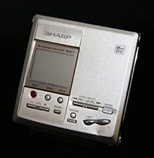 Used - Very Good Sharp Md-Mt831-S Silver Portable Md Recorder Small Player Playb